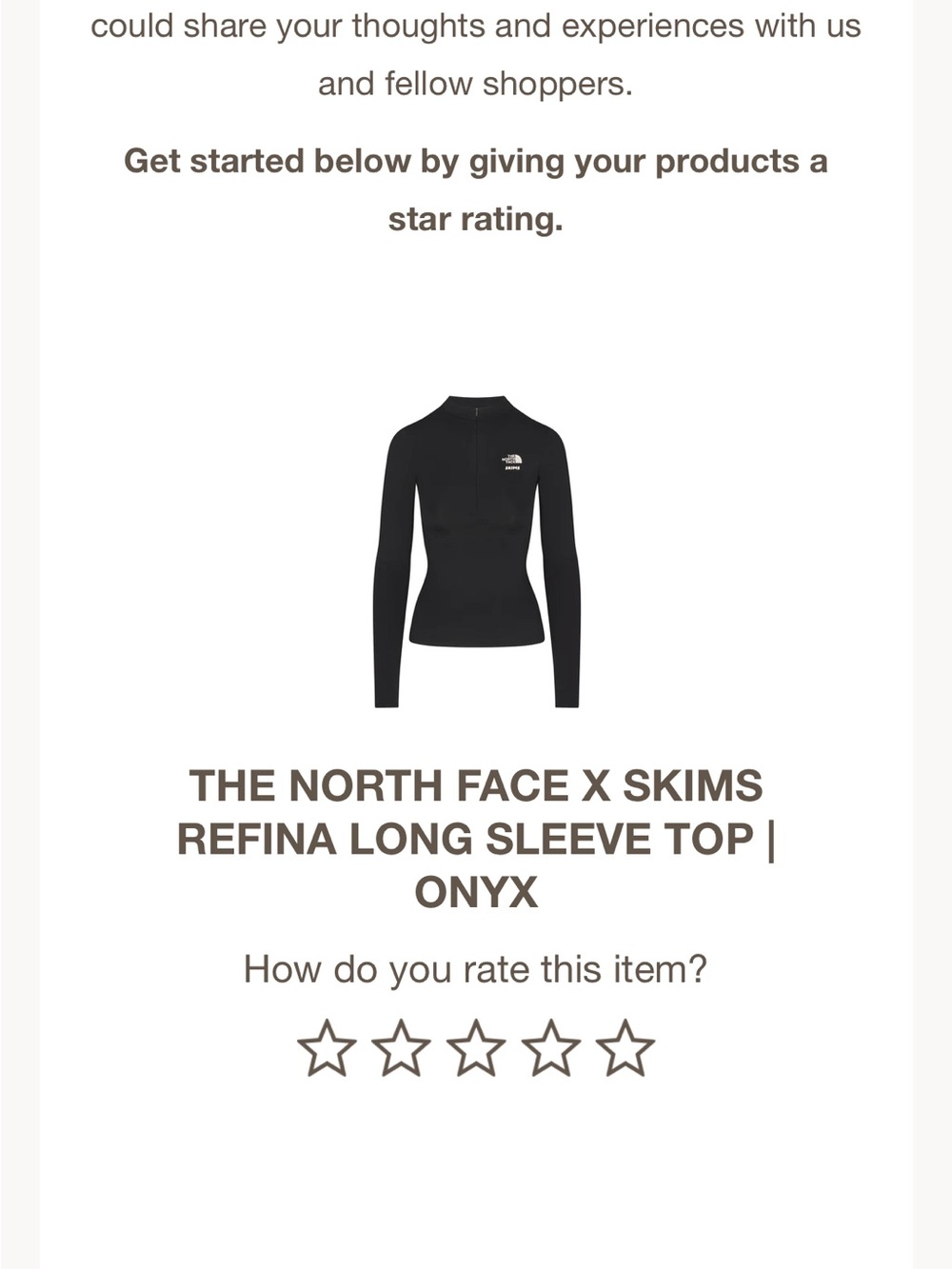 The North Face Refina Long Sleeve Top - Black Onyx